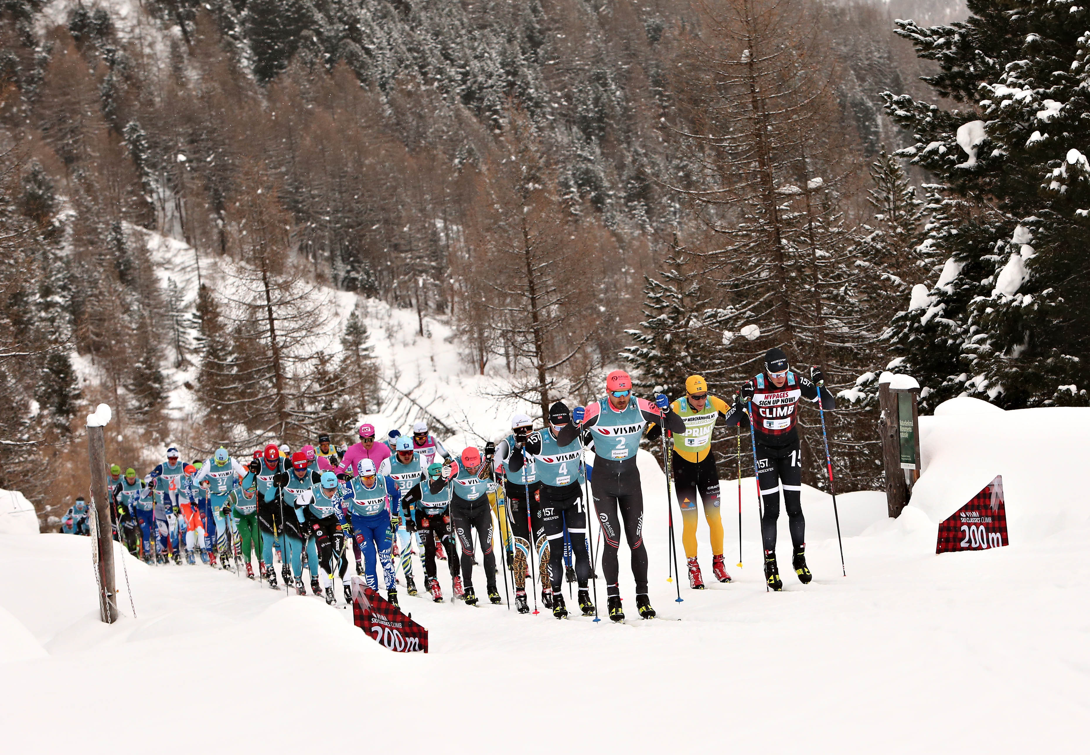 Fantastico! Al Lago di Resia...Pista da Fondo. Il 15 e 16 gennaio ritorna La Venosta e...