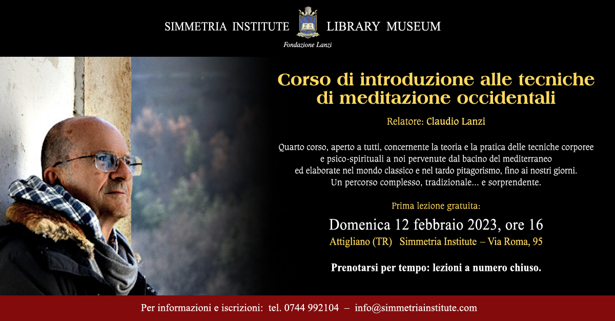 Tecniche di Meditazione Occidentale - Corso
