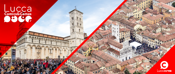 Together to get to Lucca Comics & Games 