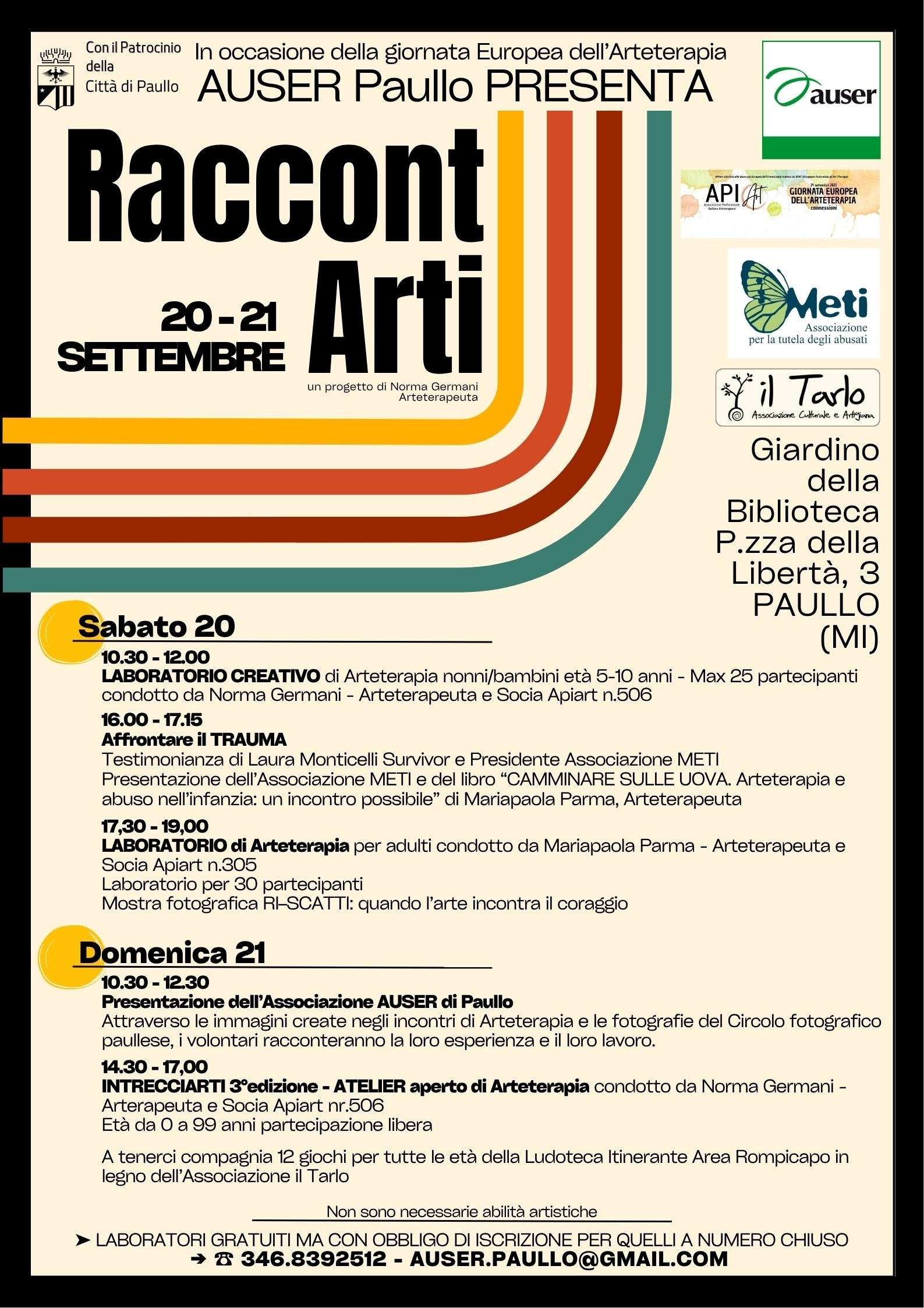Associazione METI a Paullo per RaccontArti