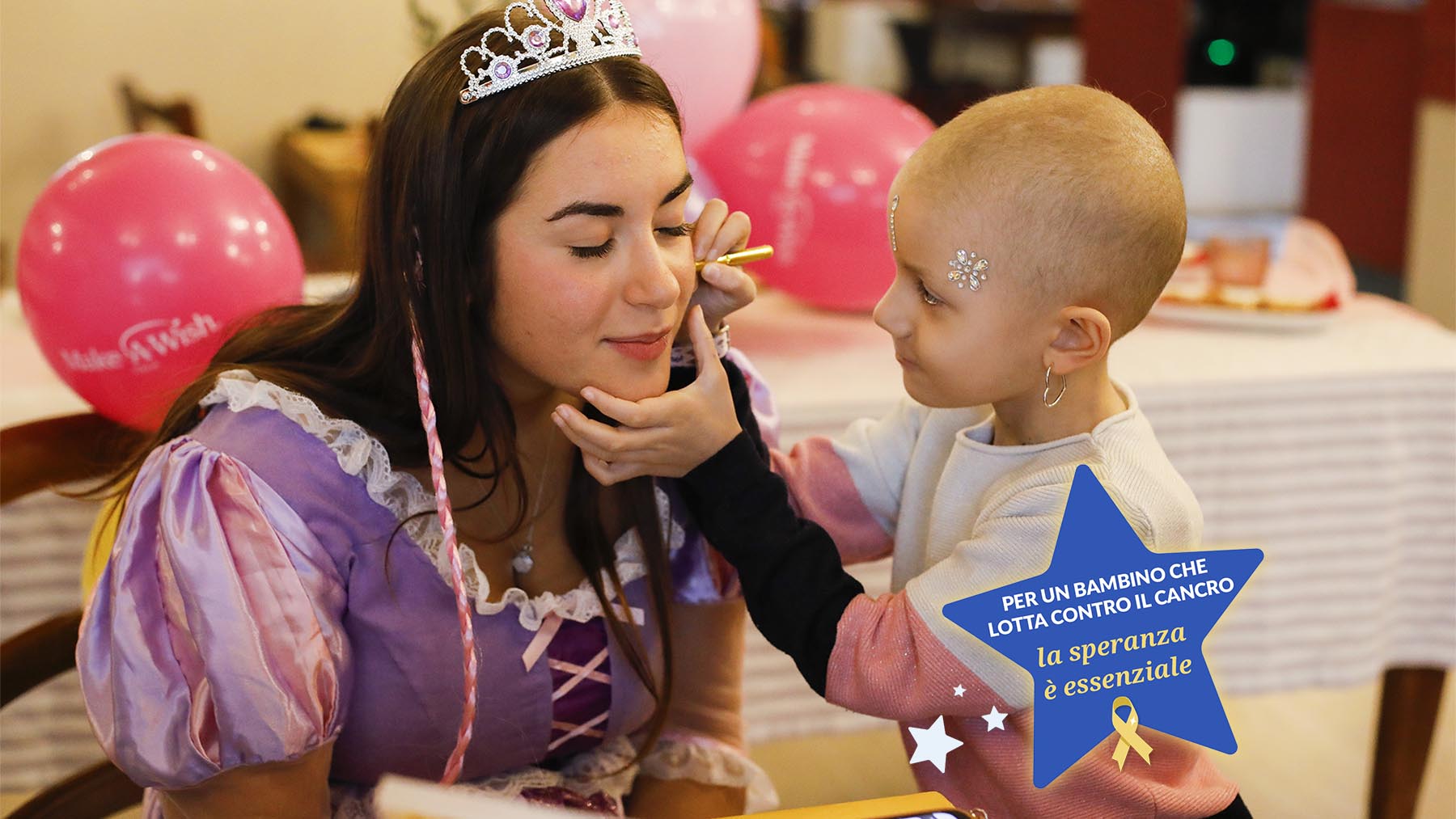 NEL MESE DEDICATO AL CANCRO INFANTILE MAKE-A-WISH ITALIA ONLUS ACCENDE LA SPERANZA CON IL POTERE DEI DESIDERI
