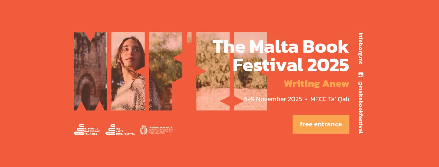 Professor Antonella Colonna Vilasi at the Malta Book Festival