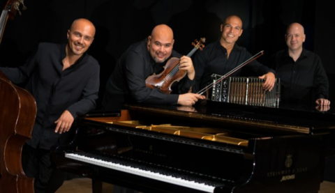 Novafonic Quartet, Fabio Furia bandoneon: omaggio ad ASTOR PIAZZOLLA al Teatro Sperimentale di Pesaro per la 66a Stagione Concertistica
