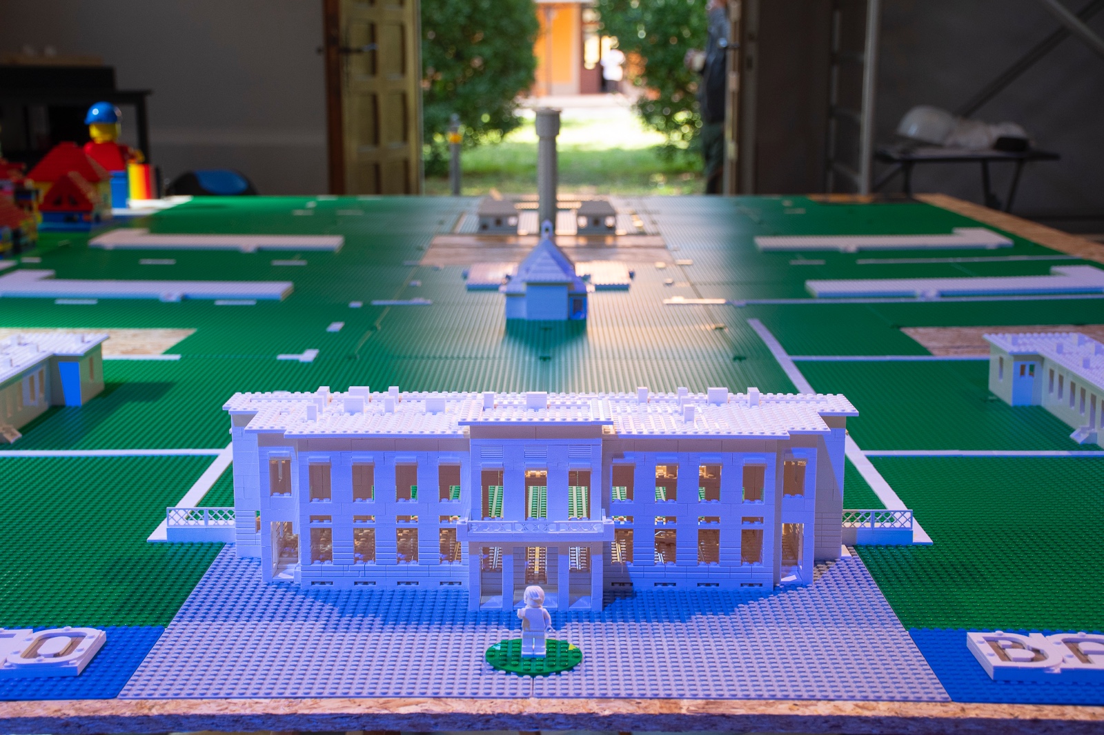 A Piccolo Cielo, Parco Basaglia, Gorizia, Brick Park, il laboratorio collettivo condotto dall'architetto e master facilitatore LEGO® Serious Play® Sergio Pratali Maffei