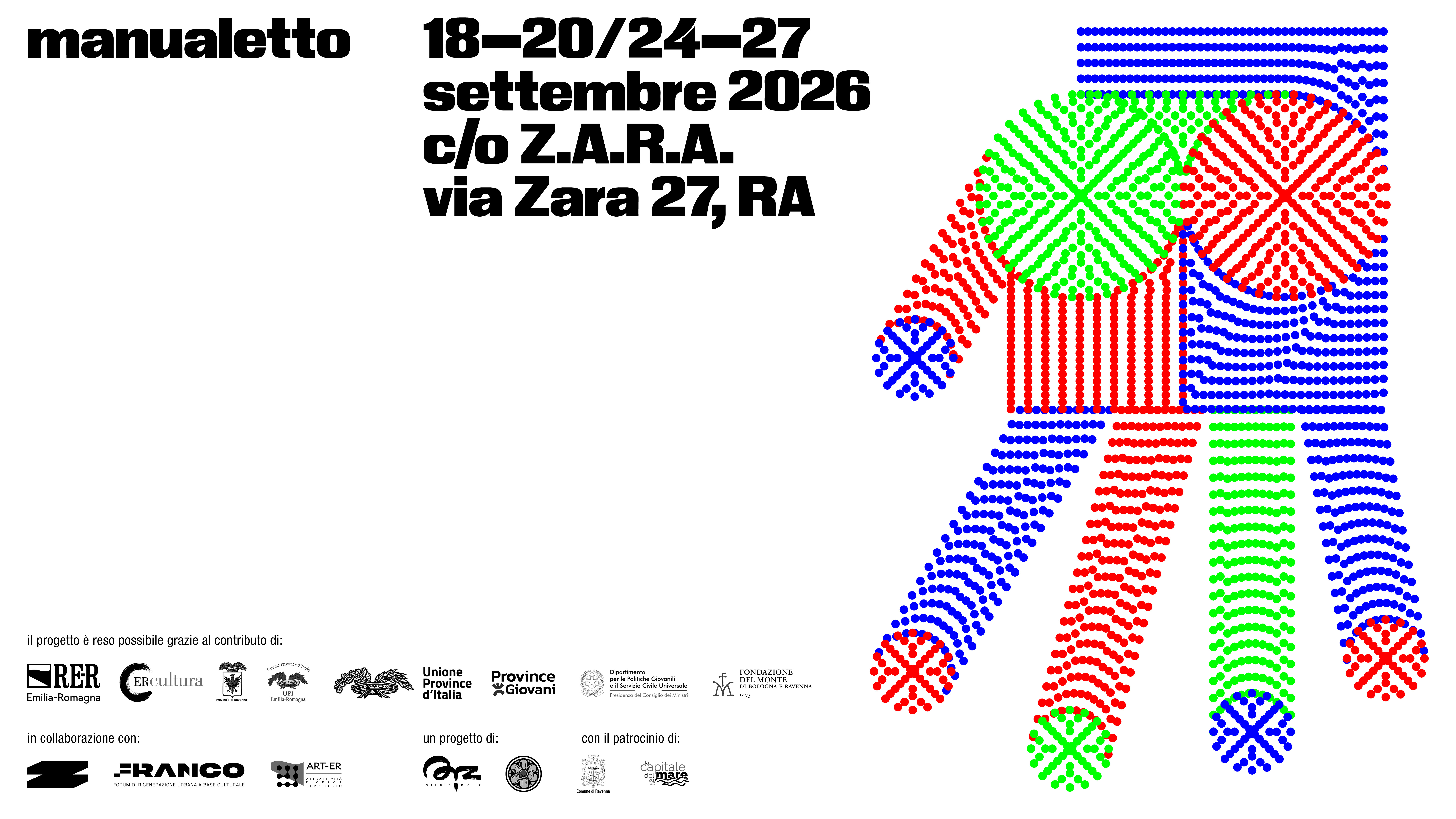 MANUALETTO 2026, anno quinto del festival sperimentale per vivere la Darsena di Ravenna, con ingresso libero