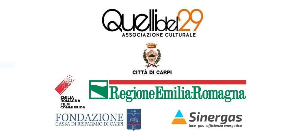 Carpi Film Fest 2026 Narrazioni e Arti: i giornalisti Tiziana Ferrario e Giulio Borrelli, il regista Ferdinando Vicentini Orgnani, la produttrice Antonella Di Nocera e il chitarrista Maurizio Solieri. La quarta edizione si chiude l'11 e il 12 Settembre