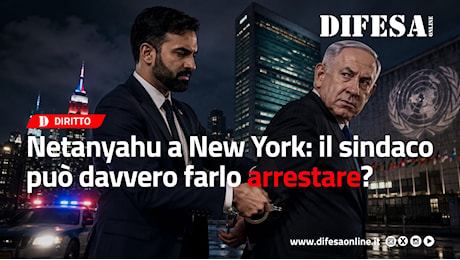 Trump blinda Netanyahu:Non sarà arrestato negli Stati Uniti". La replica al sindaco di New York