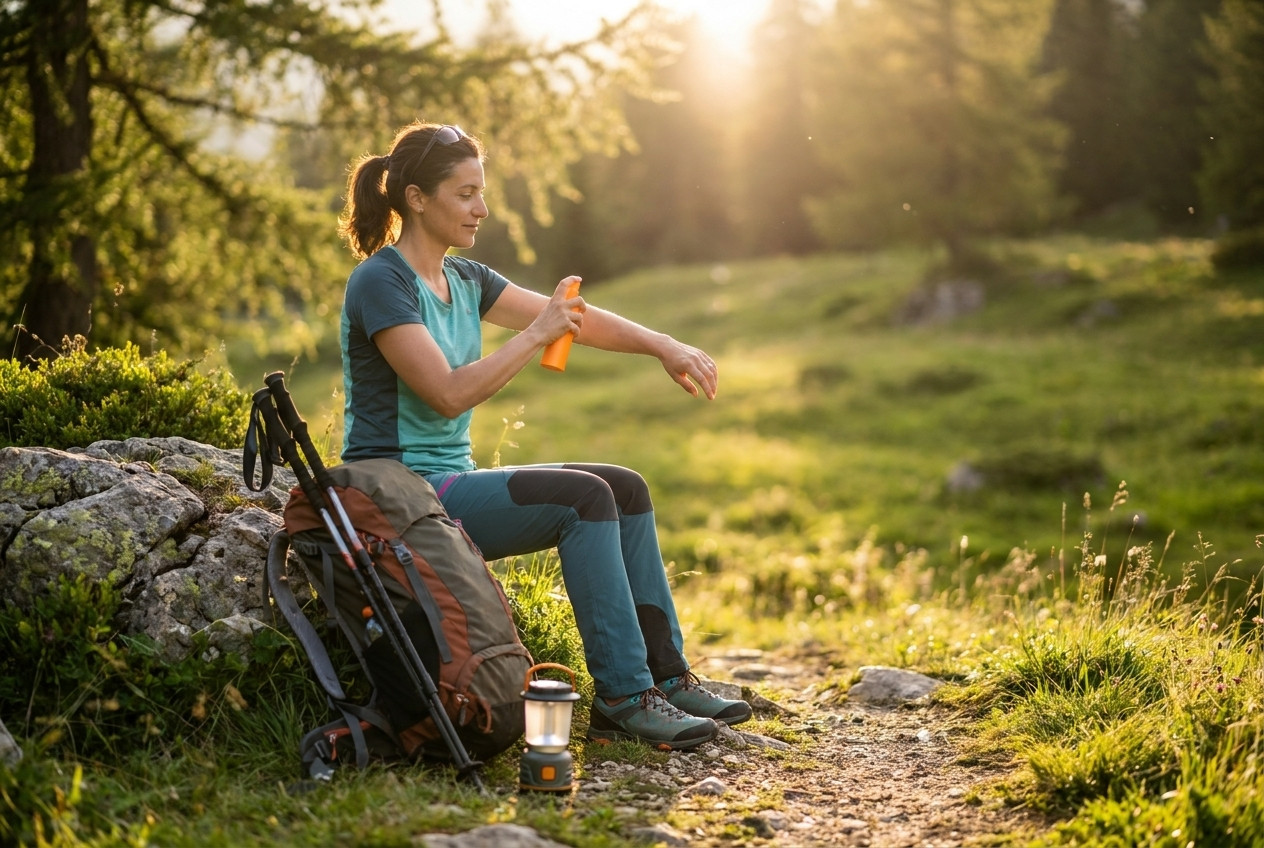 Zecche e insetti sui sentieri: i repellenti per camminare in montagna senza brutte sorprese
