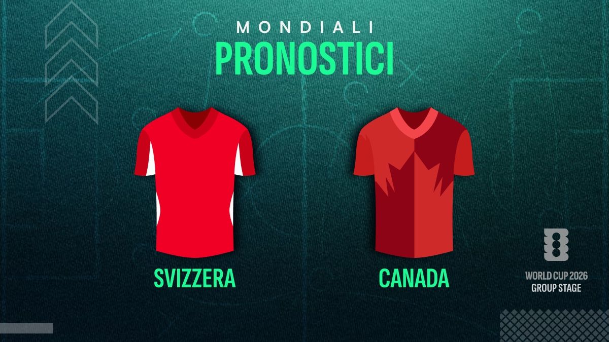 Svizzera-Canada pronostico e quote: la chicca dell'esperto sul match