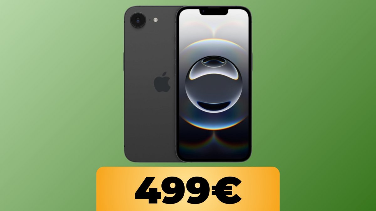 iPhone 16e è al suo minimo storico su Amazon: a queste cifre è praticamente un candidato best buy