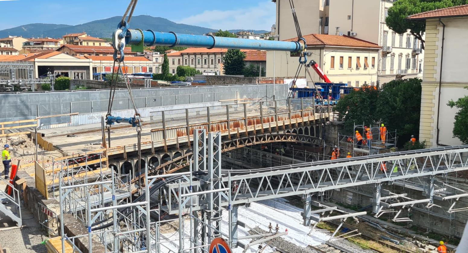 Lavori al Ponte al Pino, l’assessore Boni: “Monitoraggio costante 24 ore su 24”