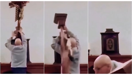 Muore un sacerdote a Guayaquil: gli cade addosso un crocifisso in diretta