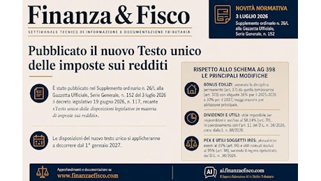 Riforma fiscale: il decreto correttivo aggiorna redditi e IVA