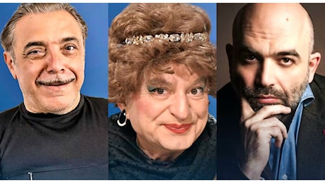 Che Tempo Che Fa - Il Tavolo, pagelle: Saviano pesante (5), Abatantuono eccezzziunale veramente (8), Paolo Rossi e la porchetta (7)