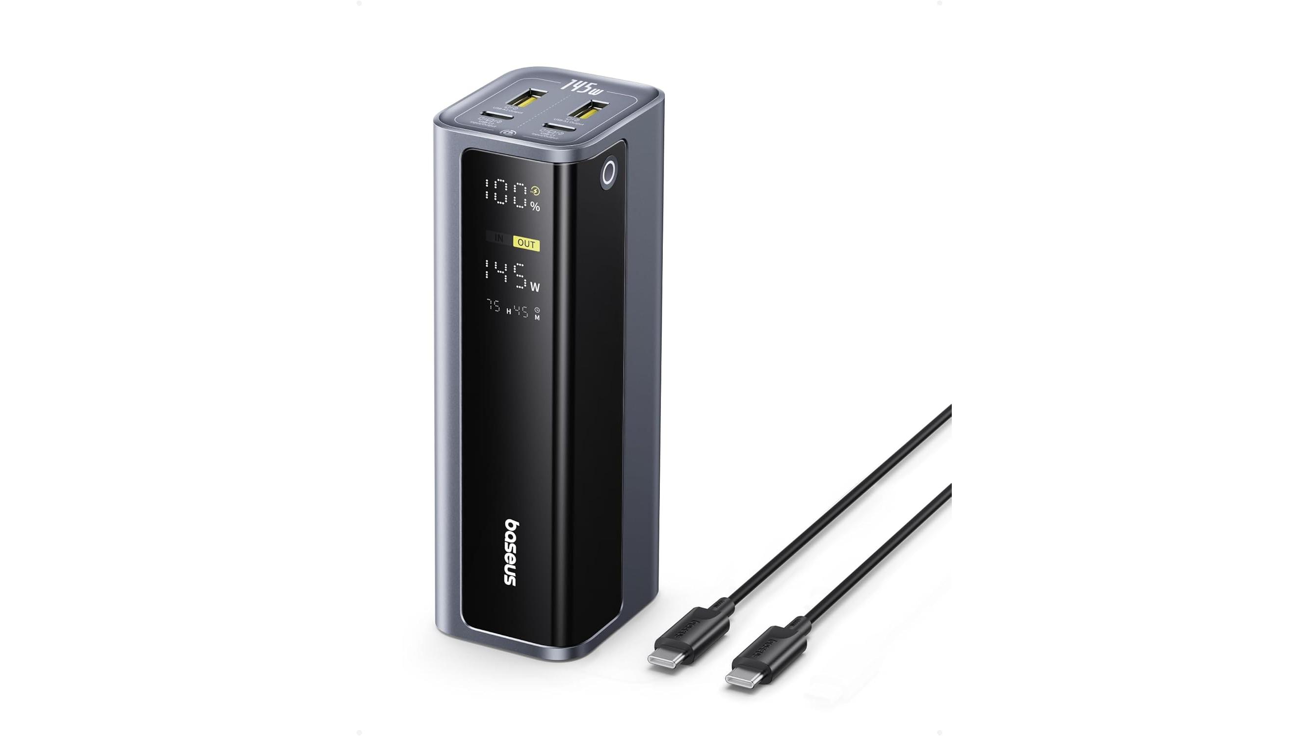 Baseus EnerGeek, il power bank da 145W in offerta con sconto del 40%