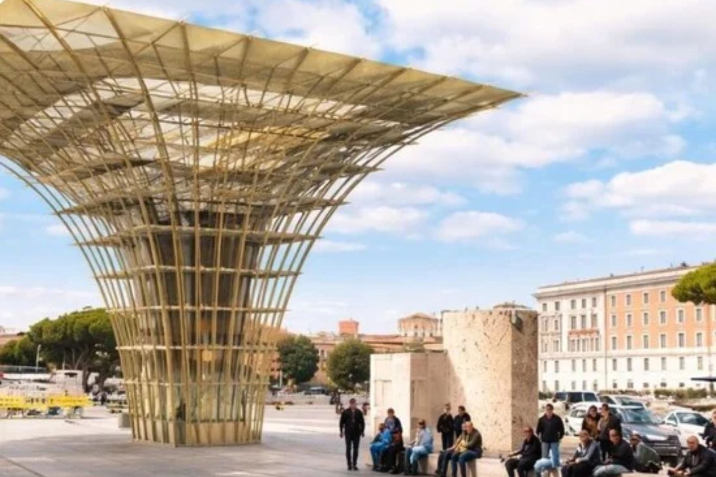 In Piazza dei Cinquecento a Roma arriva l'Albero Bioclimatico che può abbassare la temperatura fino a 10 gradi