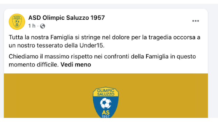 Muore a 15 anni stroncato da un malore - La Fedeltà