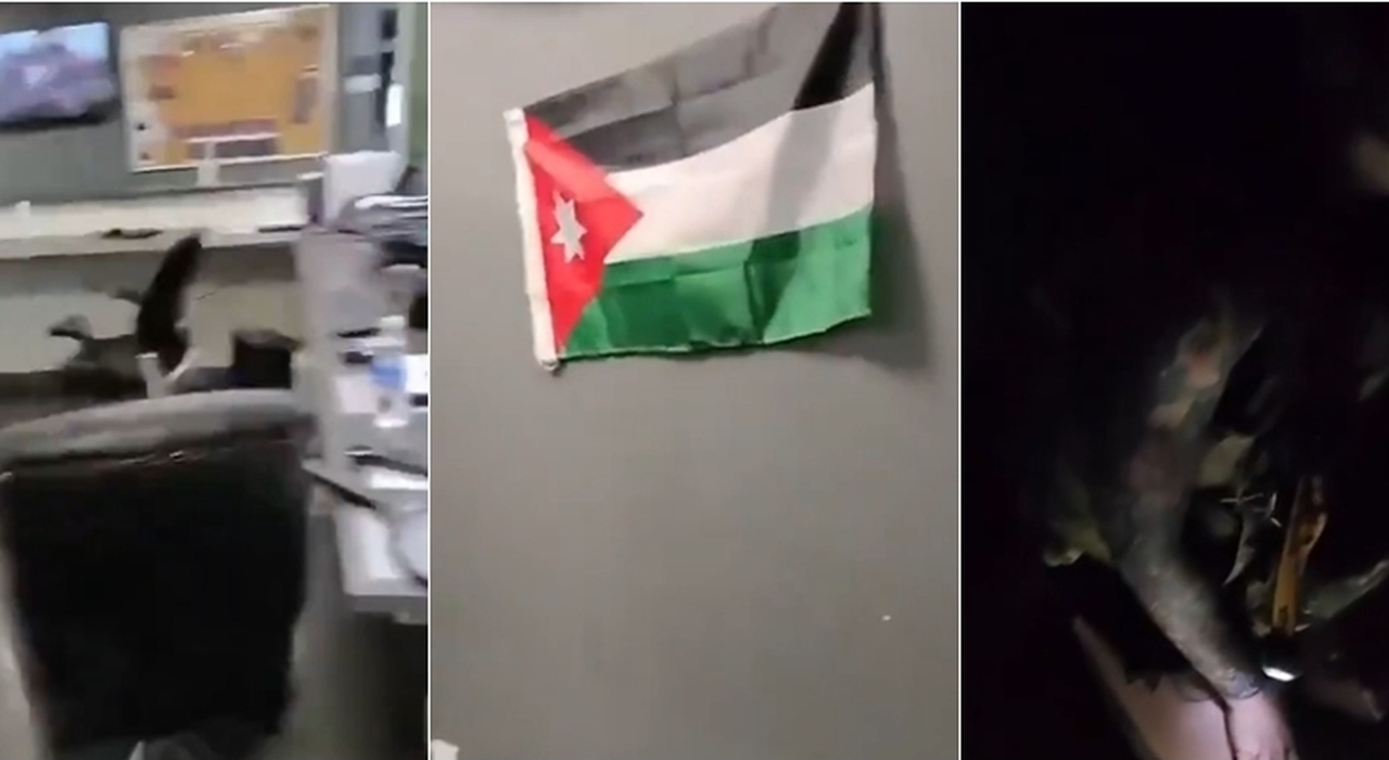 Missili iraniani sulla base aerea in Giordania: il video girato da un soldato americano durante l'attacco