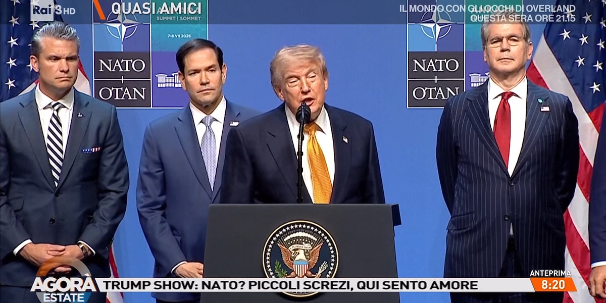 Agorà Estate 2025/26 - Vertice Nato, le conclusioni: Trump ricuce con l'Europa - 09/07/2026 - Video