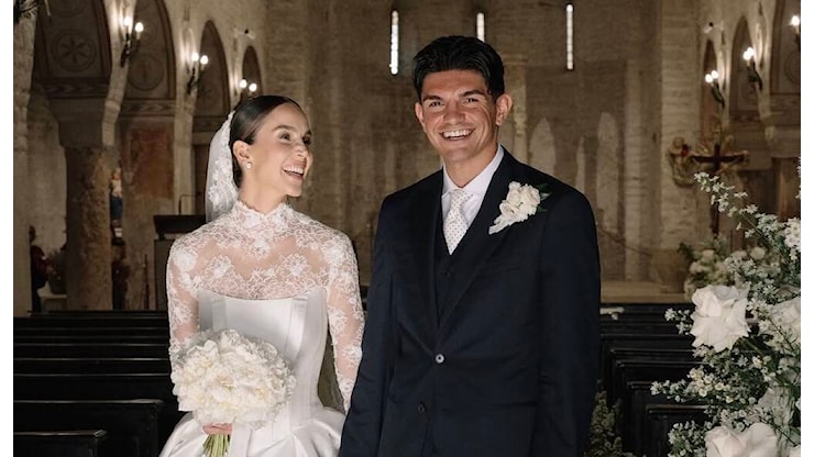 Fiori d’arancio in casa Atalanta: matrimonio per Bellanova con la sua Paola Dibenedetto - Bergamonews
