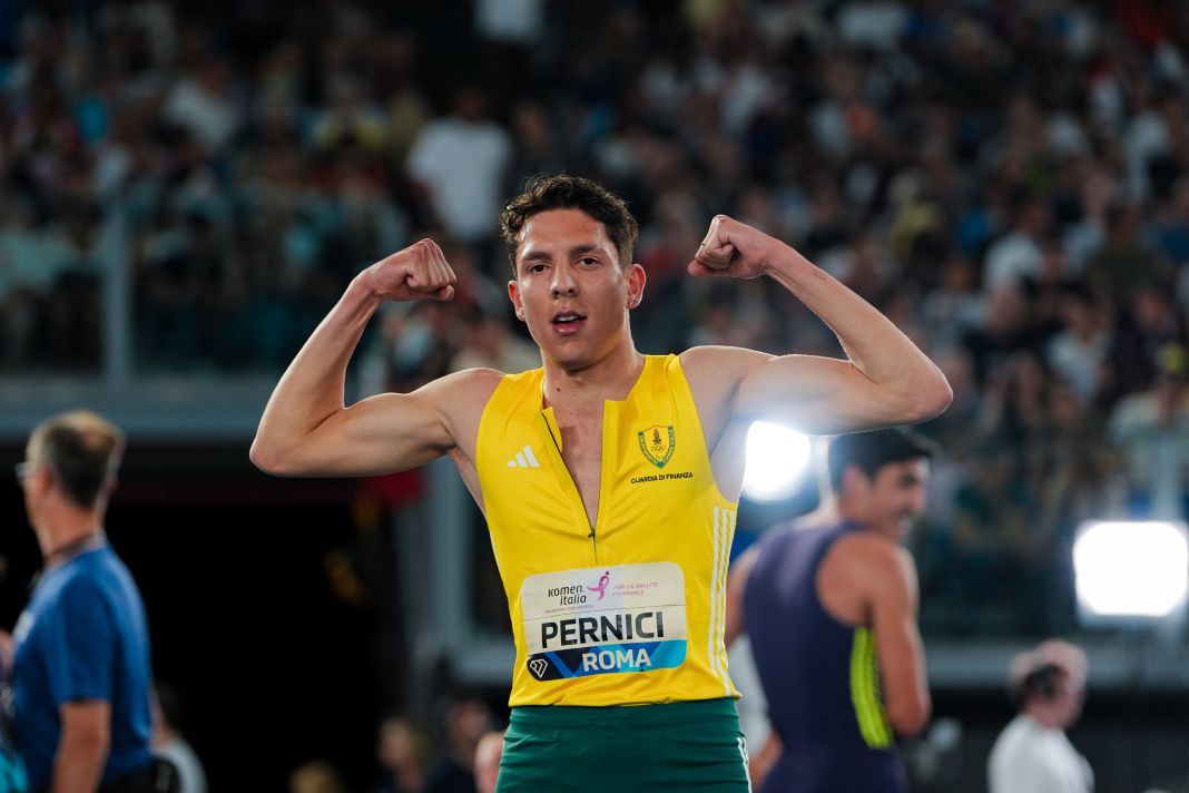 Francesco Pernici firma il nuovo record italiano sugli 800 metri
