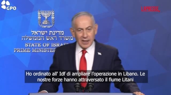 Netanyahu esulta: «Ho ordinato a Idf di espandere le manovre in Libano»