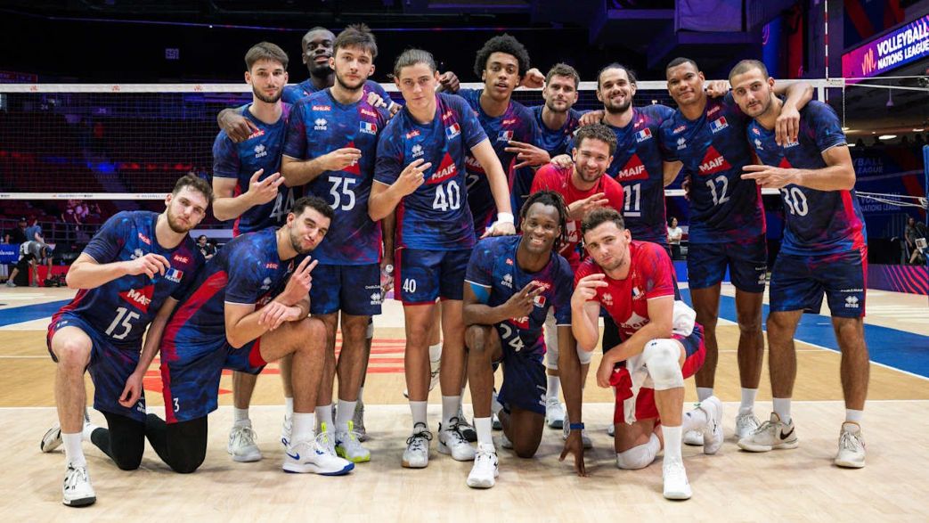 Pallavolo VNL maschile – Giani e Brizard: la soddisfazione per la bella vittoria dei Bleu sull’Italia