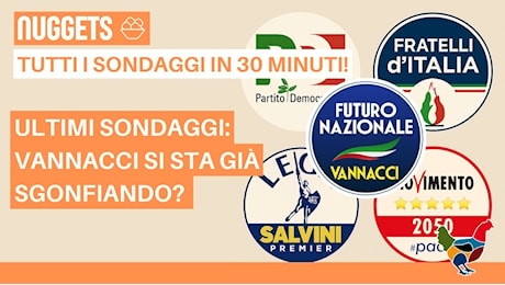Sondaggio Swg, il campo largo vince di un soffio ma il premio di maggioranza cambia i giochi