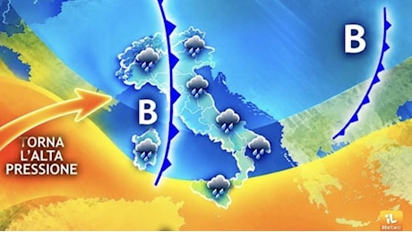 Allerta gialla in Abruzzo per il maltempo dell'8 ottobre: temporali e raffiche di vento