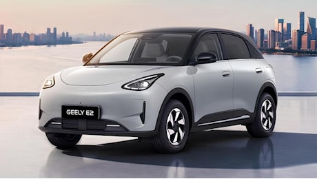 Geely E2 arriva in Europa. La citycar più venduta in Cina pronta a stupire