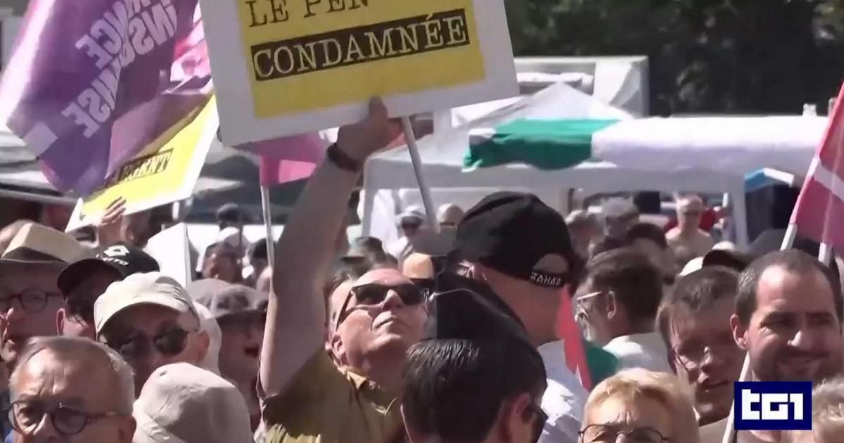 Marine Le Pen, al via la campagna elettorale tra contestazioni e selfie. Con lei Jordan Bardella