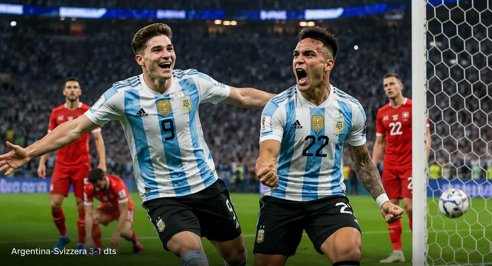 Argentina-Svizzera 3-1: Video Gol, Sintesi e Pagelle