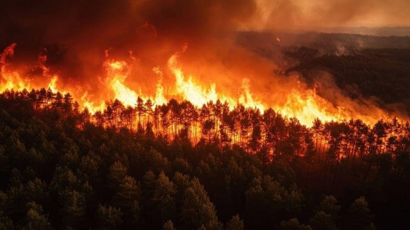 Francia e Regno Unito ancora alle prese con gli incendi, proseguono le operazioni di spegnimento