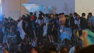 Argentina in finale, delirio a Buenos Aires: E' l'ultima di Messi