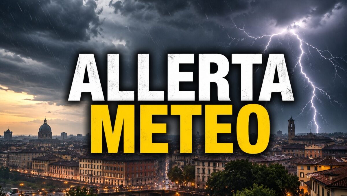 Allerta Meteo, “domani forti temporali in 9 regioni”: avviso dell’Aeronautica Militare