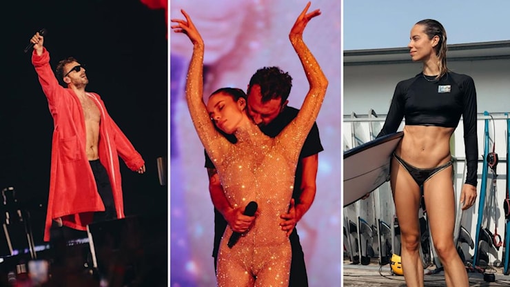 Cesare Cremonini sul palco con la fidanzata Caterina Licini: Grazie per aver ballato con me - La Gazzetta dello Sport