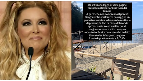 Isola dei Famosi, Selvaggia Lucarelli smaschera gli spoiler: «Solo una cosa è vera, il resto è fuffa»