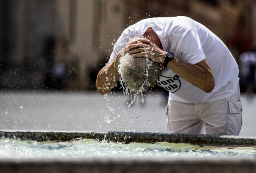 Caldo record in Campania: l’allarme della Regione Campania