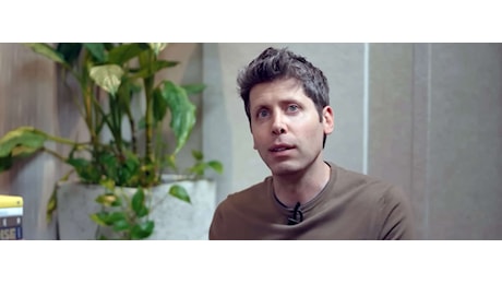 Sam Altman sull'IA: dobbiamo accettare i rischi perché i benefici saranno enormi