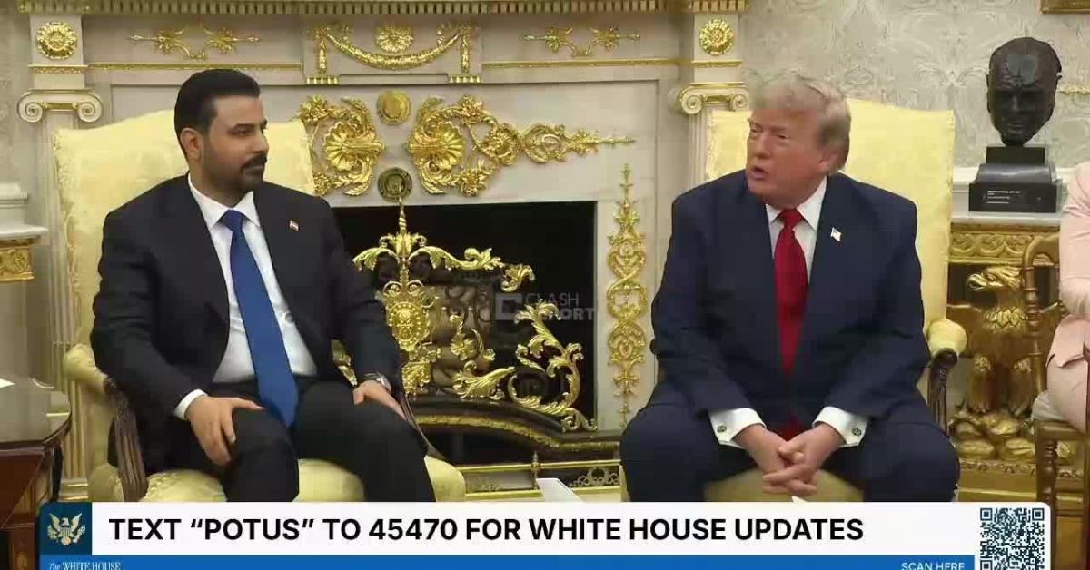 Trump-al-Zaidi, tycoon: Da Iraq prenderemo molto petrolio, premier iracheno spinge su investimenti Usa in gas e greggio - VIDEO
