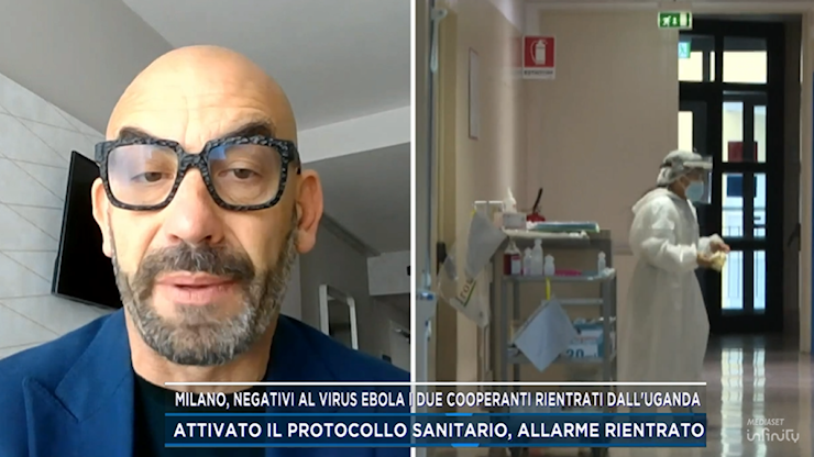 Ebola, virologo Bassetti: Oggi virus non viaggiano sui barconi, farsi trovare pronti - Tgcom24