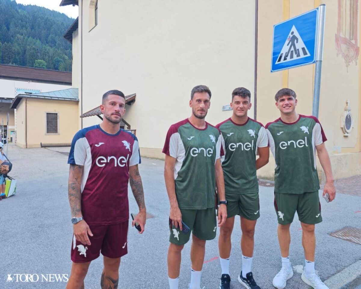 Torino, Mascardi è già in sintonia con i nuovi compagni a Pinzolo: la foto