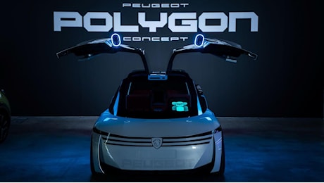 Peugeot Polygon, il concept che anticipa il futuro (e si guida già su Fortnite)