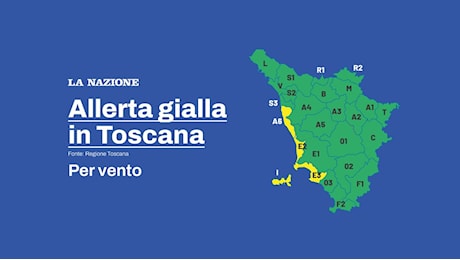 Maltempo in Toscana, Elba colpita: allerta gialla e traghetti fermi