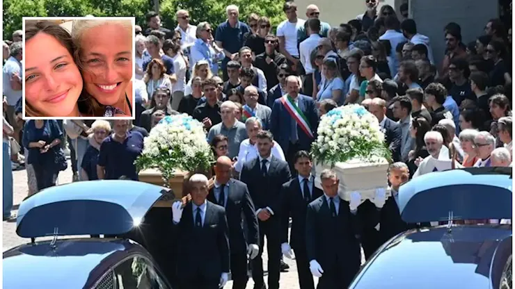 «Monica era il mare, Giorgia il sole»: il dolore di Gabriele Fenu ai funerali di Montefalcone e figlia, morte alle Maldive - L'Unione Sarda.it