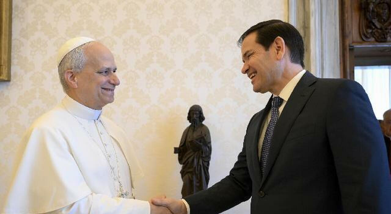 Rubio da Papa Leone per ricucire Ma il Pontefice non cede: «La Chiesa denunci il male»