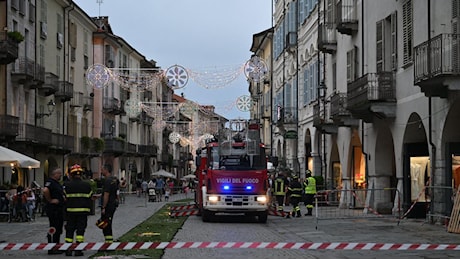 Temporali e grandine sul Cuneese, danni e interventi dei vigili del fuoco. Incidente stradale a Beinette