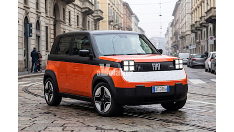 Fiat Koala, l'elettrica da 15.000 euro che segue Panda e Grizzly