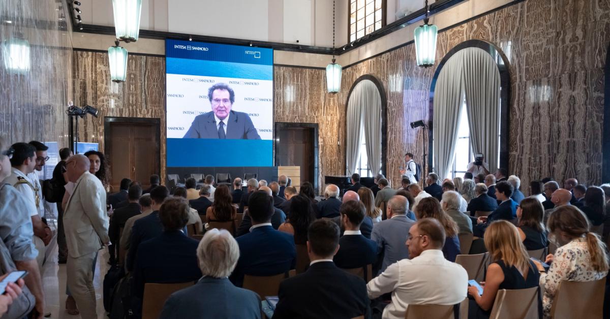 Napoli, a Gallerie d'Italia presentato il 13mo Rapporto Annuale Italian Maritime Economy di SRM
