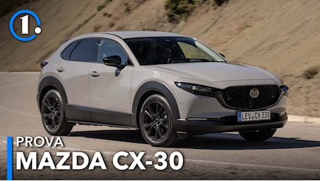 Mazda CX-30 2027, il 2.5 e-Skyactiv G tra i tornanti albanesi: consumi reali e come va su strada